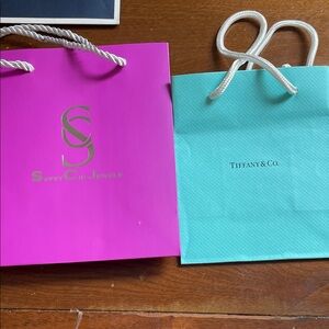 Tiffany & Co. Turquoise Shopping Bag
